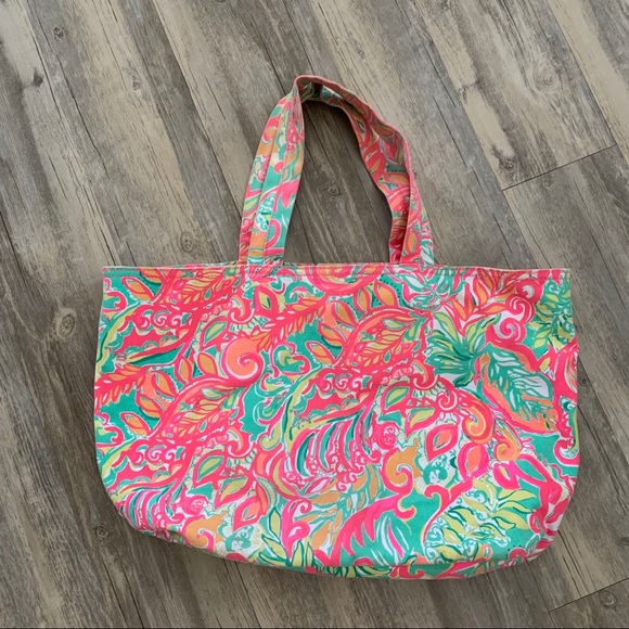 Lilly Pulitzer Canvas Tote - Picture 2 of 6